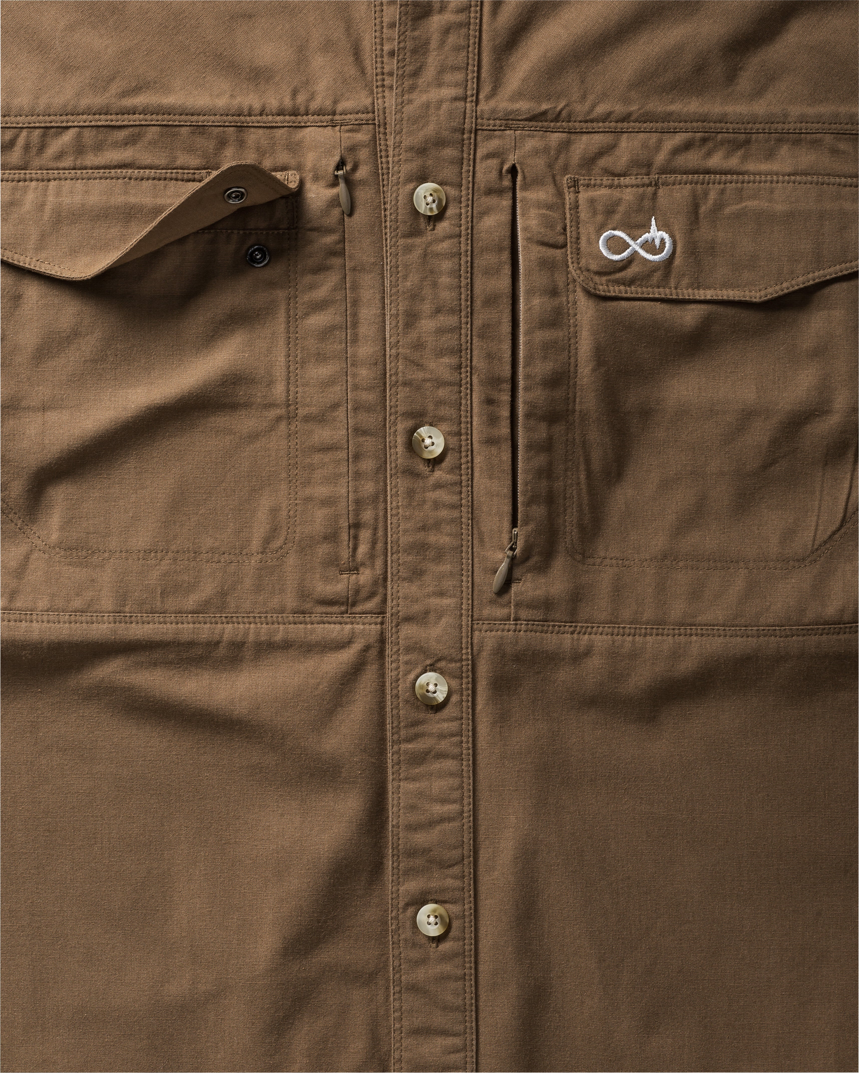 【MONTHLY SALE】Merkel Gear ILEX Pro Cordura Shirt Long Arm Brown (MEN)