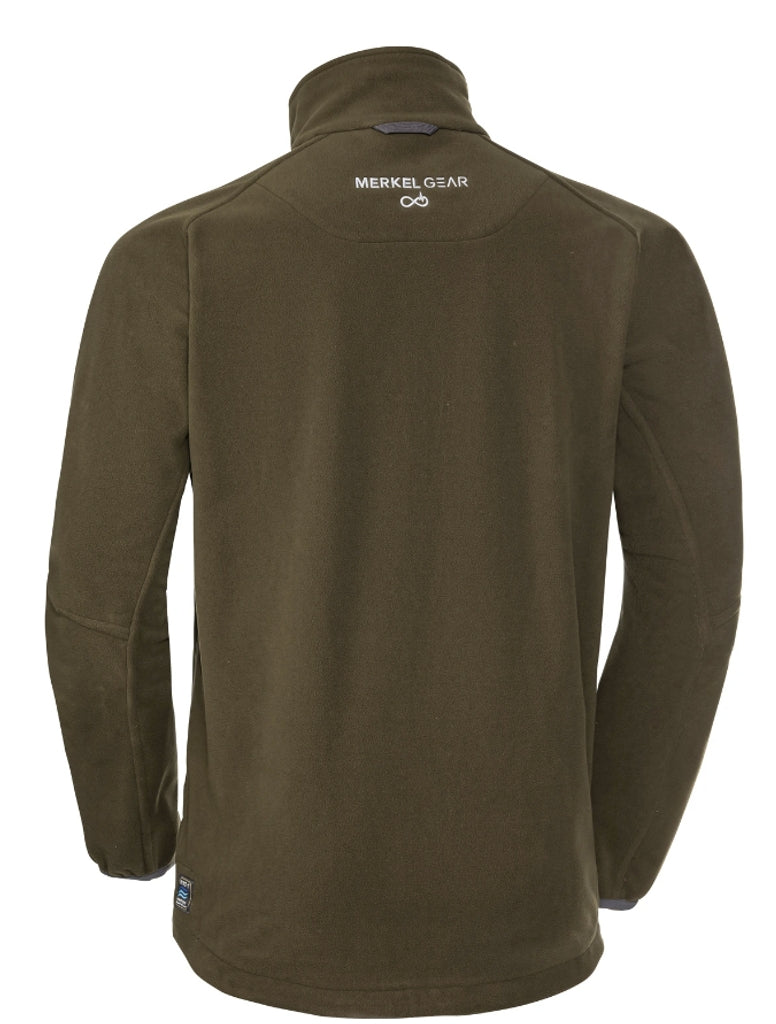 【MONTHLY SALE】Merkel Gear HELIX REVERSIBLE FLEECE JACKET SOLID (MEN)