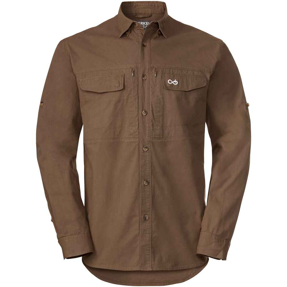 【MONTHLY SALE】Merkel Gear ILEX Pro Cordura Shirt Long Arm Brown (MEN)